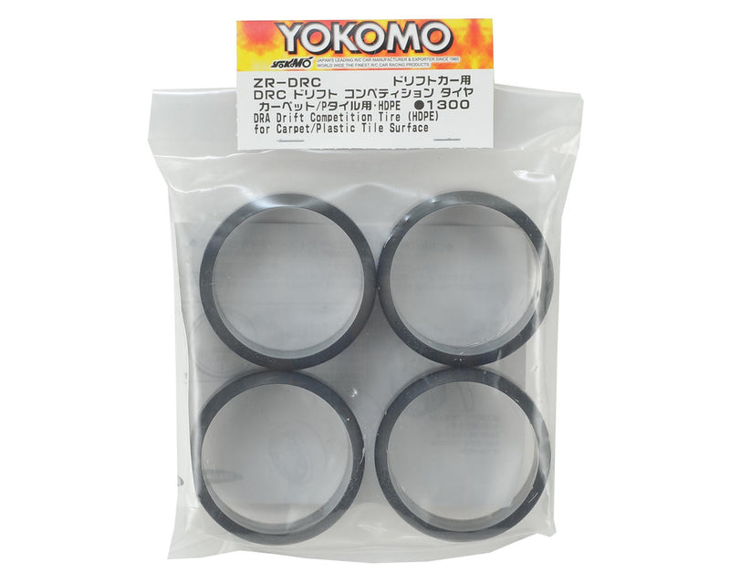ZR-DRCA Yokomo DRC Competition Drift Tire (4) (for Carpet Surface)