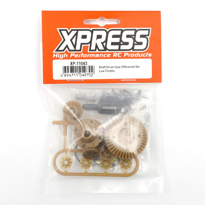 XP-11043 - Xpress Shaft Driven Gear Differential Set  Low Friction