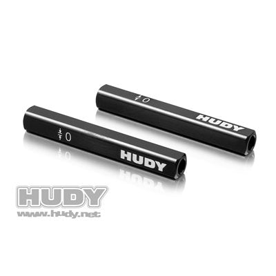 107702 Hudy Chassis Droop Gauge Support Blocks for 1/10