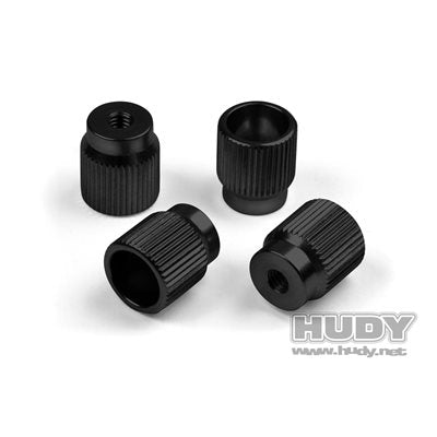 109360 Hudy Alu Nut for 1/10 Touring Set-Up System