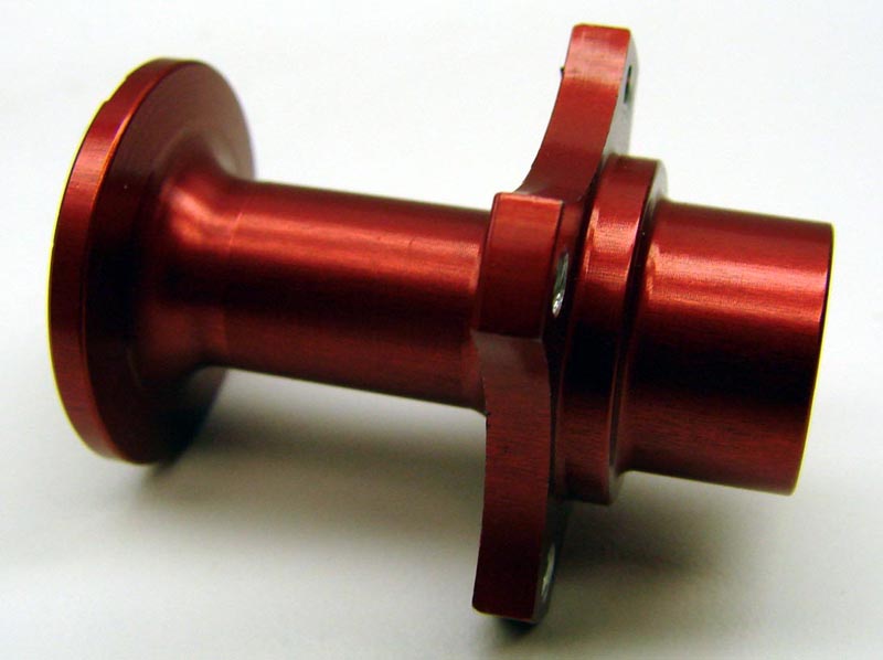 1725 CRC 1/10 Large Ring Diff Hub-GX10-Red