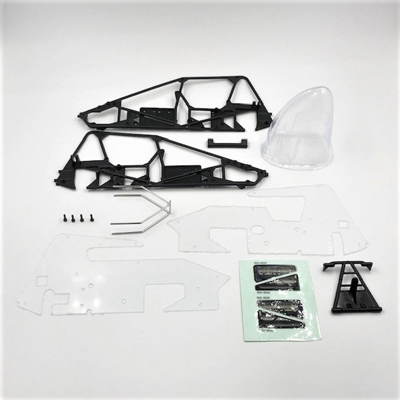 1RC1023 1/18 Silver Crown Conversion Kit