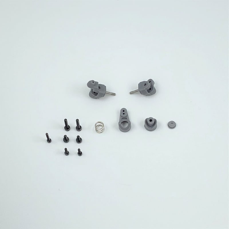 1RC3001 FR Spindles & Servo Saver, 1/18 Mid, Spr, EDM