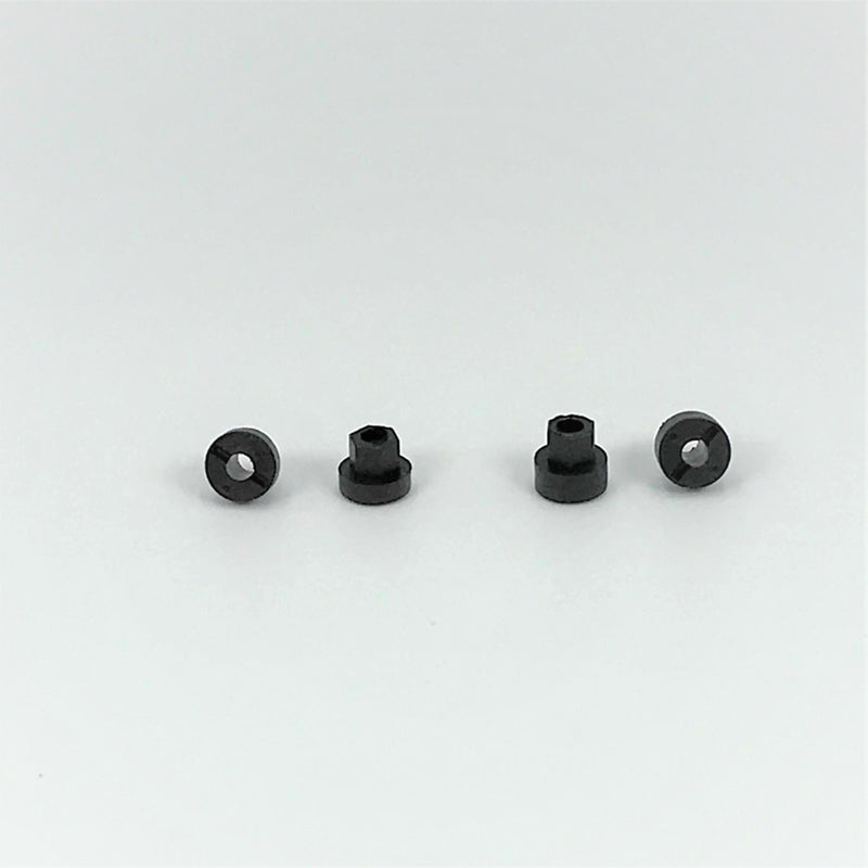 1RC4003 Offset Wheel Hexes, 1/18 Mid, Spr, EDM, LM (4)