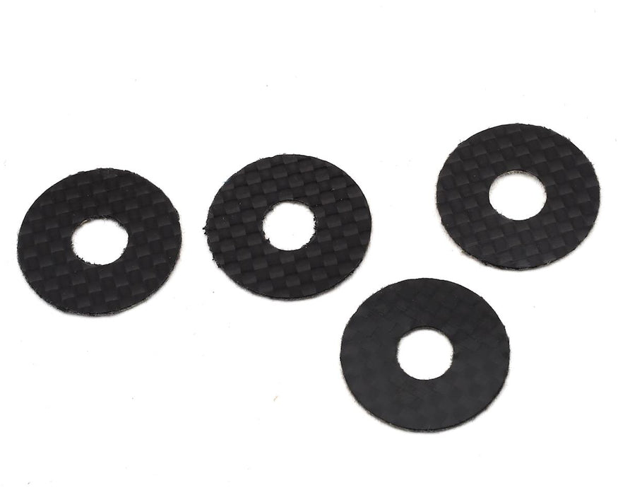 10404 1UP Racing Carbon Fiber 1/8 On-Road Body Washers (4)