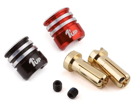 190436 1UP Racing Heatsink Bullet Plugs 5MM