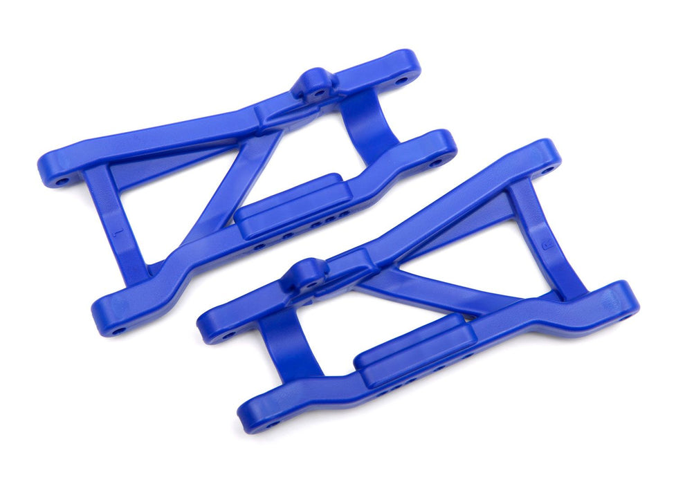 2555A Traxxas Suspension Arms, Rear (Blue) heavy duty, cold weather material, Slash 2WD