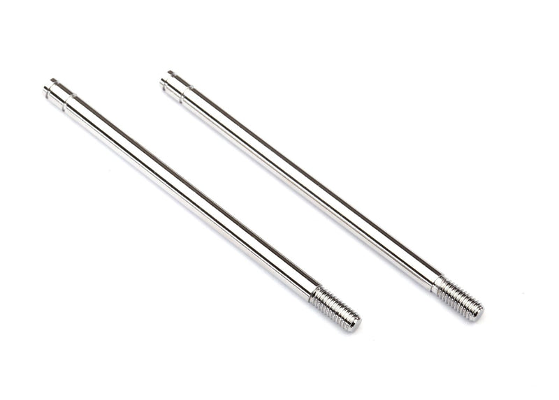 2656 - Traxxas Shock shafts, steel, chrome finish (xx-long) (2)