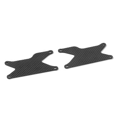 353191 Xray XB8 Graphite Rear Lower Arm Plate 1.6mm