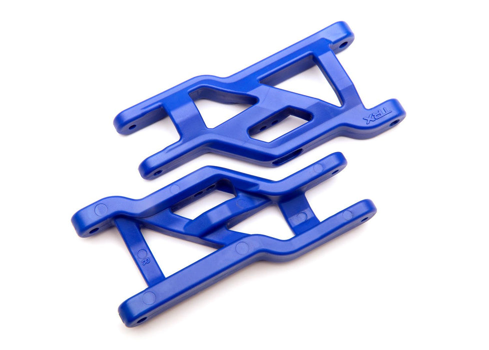 3631A Traxxas Suspension Arms, Front (Blue) heavy duty, cold weather material
