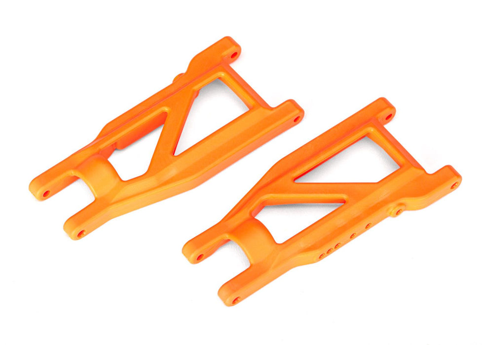 3655T - Suspension arms, orange, front/rear (left & right) (2) (heavy duty, cold weather material)