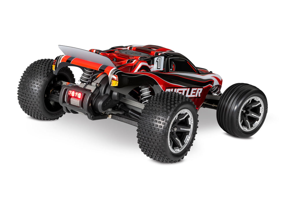 37054-61 RUSTLER 2WD W/ LED LIGHTS, RTR. W/ Battery and Charger