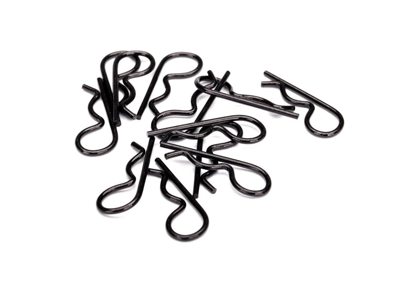 3934A Traxxas Black Body Clips