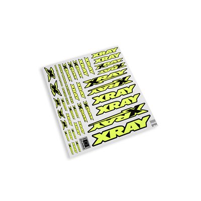 397315 Xray Sticker for Body Neon Yellow
