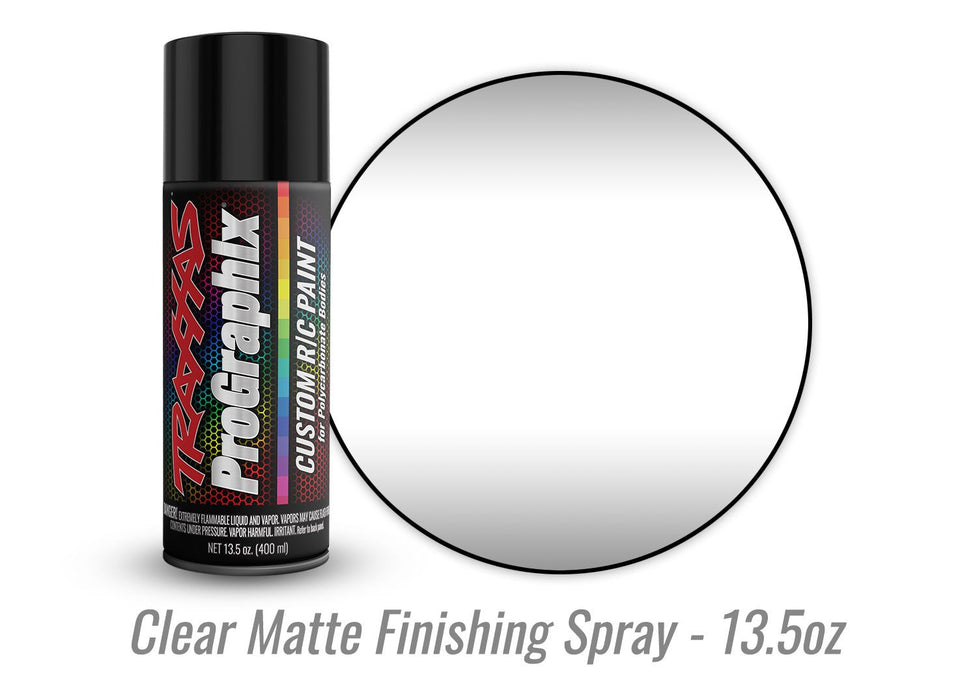 5047X Traxxas Body paint, ProGraphix®, matte finishing spray (13.5oz)