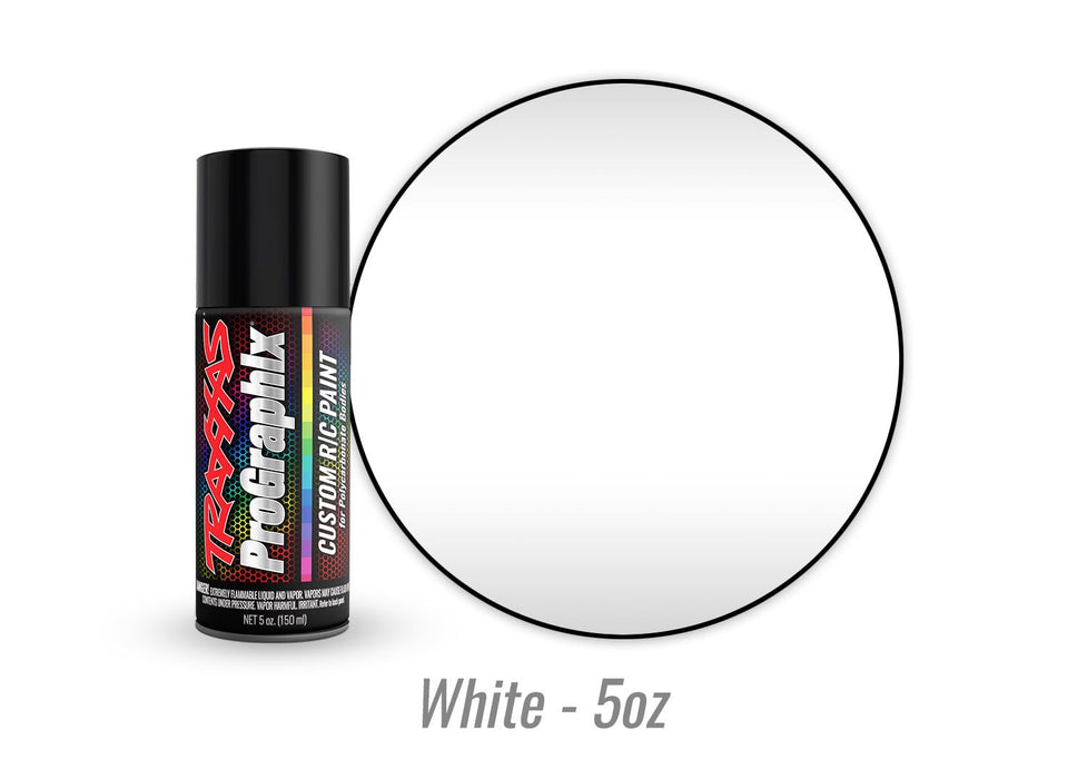 5056 Traxxas Body paint, ProGraphix®, white (5oz)