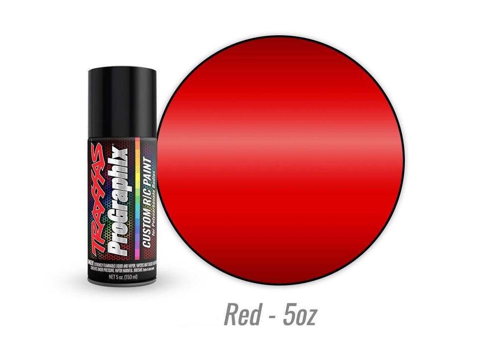 5057 Traxxas Body paint, ProGraphix®,Race Red(5oz)