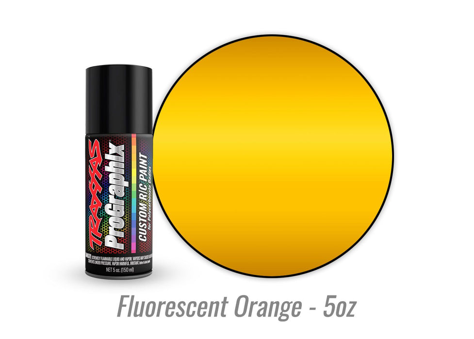 5061 Traxxas Body paint, ProGraphix®, fluorescent orange (5oz)