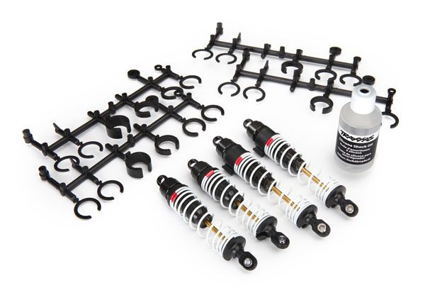 5862 Traxxas - Big Bore shocks (hard-anodized & PTFE-coated T6 aluminum)