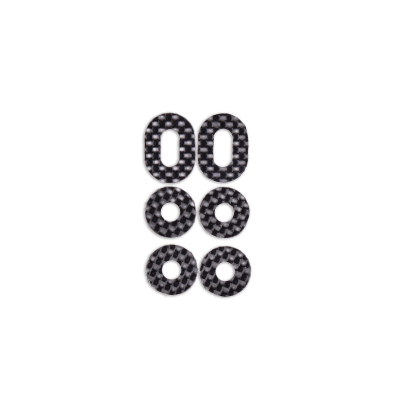 SKU00239 Vision Racing 5mm Stick On Carbon Body Protective Dots