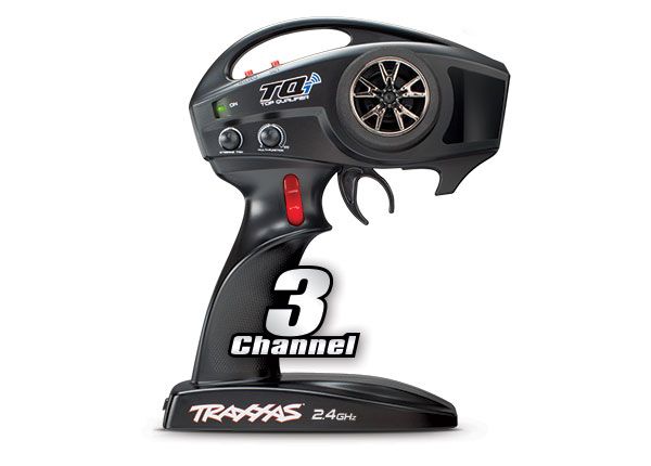 6529x Traxxas Transmitter, TQi Traxxas Link enabled, 2.4GHz high output, 3-channel (transmitter only)