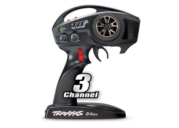 6529 Traxxas Transmitter, TQi Traxxas Link enabled, 2.4GHz high output, 3-channel (transmitter only)