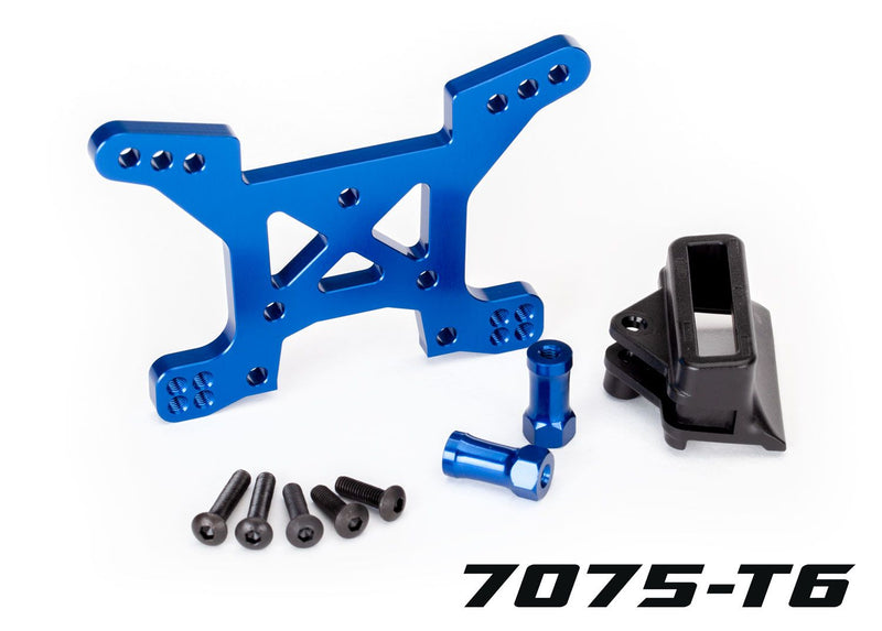 6739X Traxxas Front Shock Tower Aluminum Blue