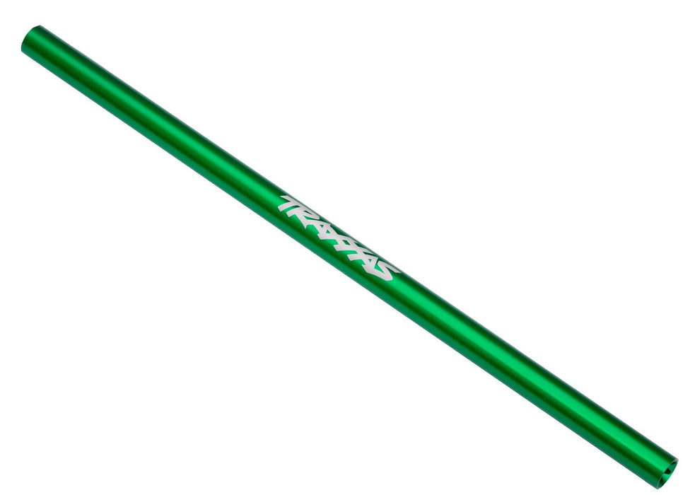 6765G - Traxxas Driveshaft, center, 6061-T6 aluminum (green-anodized) (189mm)