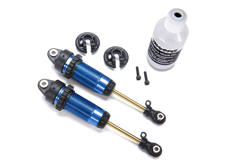 7462 Traxxas Shocks, GTR XX-Long Blue Anodized