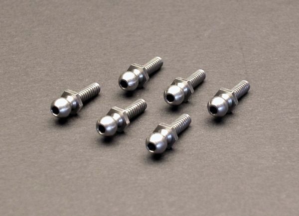 8122 Custom Works Hex Drive Ball Studs (6)