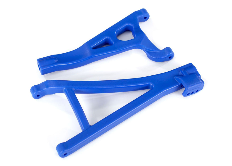 8631X - Suspension arms, blue, front (right), heavy duty (upper (1)/ lower (1))