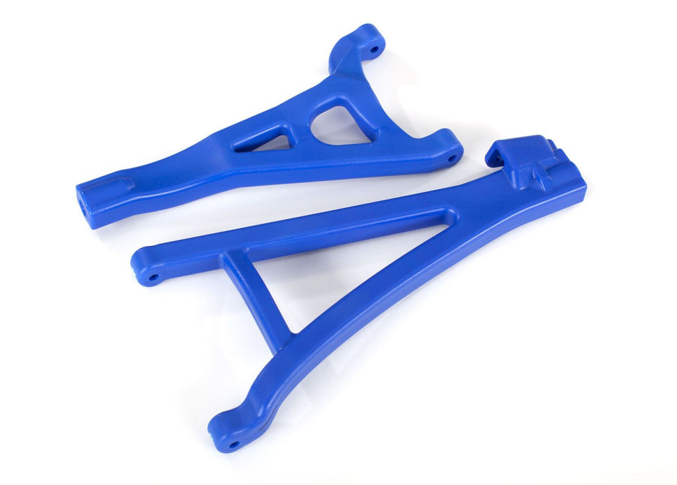8632X - Suspension arms, blue, front (left), heavy duty (upper (1)/ lower (1))