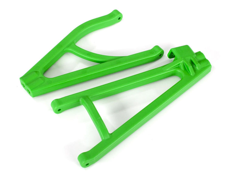 8633G - Suspension arms, green, rear (right), heavy duty, adjustable wheelbase (upper (1)/ lower (1)), E-REVO 2