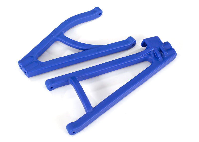 8633X - Suspension arms, blue, rear (right), heavy duty, adjustable wheelbase (upper (1)/ lower (1))