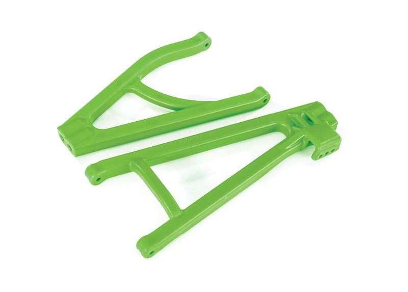 8634G - Suspension arms, green, rear (left), heavy duty, adjustable wheelbase (upper (1)/ lower (1)), ﻿E-REVO 2