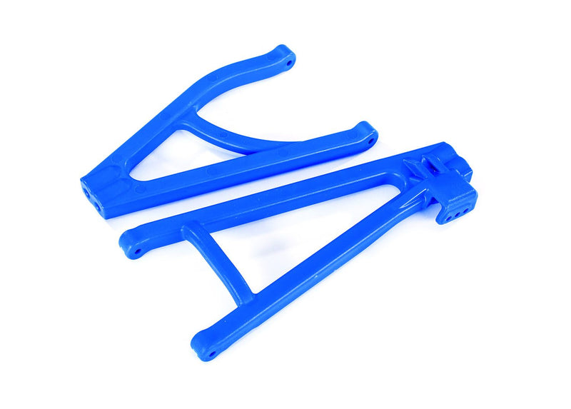 8634X - Suspension arms, blue, rear (left), heavy duty, adjustable wheelbase (upper (1)/ lower (1))