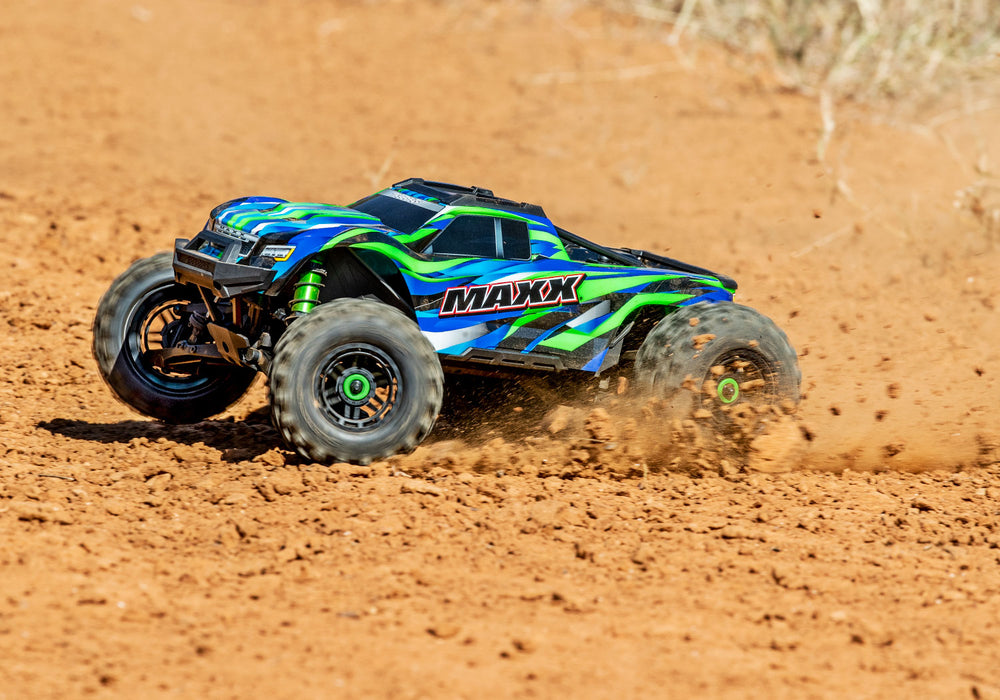 89086 Maxx 1/10 scale monster truck. Fully assembled, Ready-To-Race®, with TQi™ 2.4GHz radio system