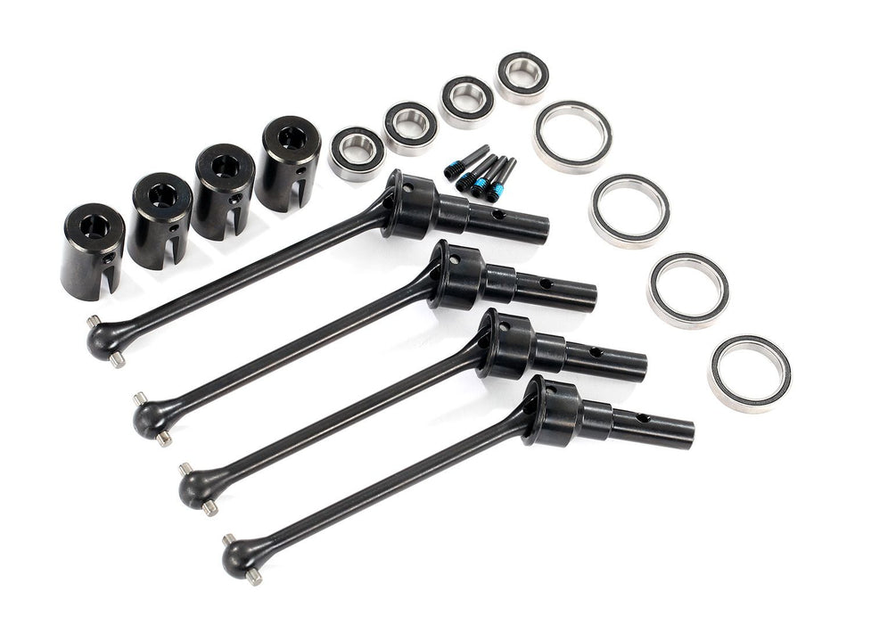 8950X Traxxas Driveshafts, steel constant-velocity (assembled), front or rear (4) (8654, 8654G, or 8654R required for a complete set)