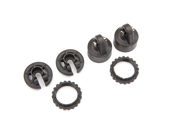 8964 - Traxxas Shock caps, GT-Maxx shocks / spring perch / adjusters / 2.5x14 CS (2) (for 2 shocks)