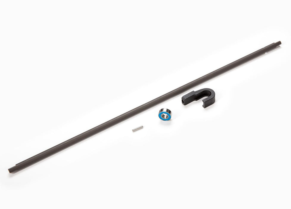 9355 Traxxas 4-Tec 3.0 Driveshaft, Center, Steel (266mm) / Pin / Support, Center Driveshaft / 5x11x4 Bearing