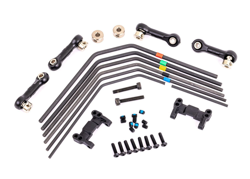 9595 Traxxas Sway Bar Kit Sledge (Front and Rear)  (Includes Front and Rear Sway Bars and Linkage