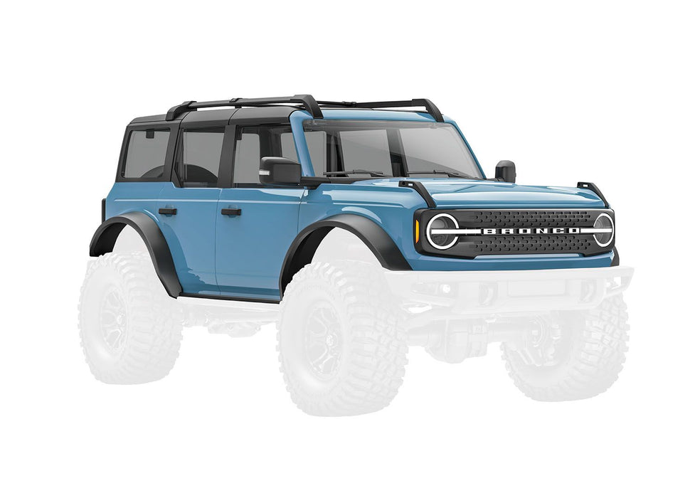 9711-ARE51 Traxxas TRX-4M Bronco Area 51 Body - Body, Ford Bronco, complete, Area 51 (includes grille, side mirrors, door handles, fender flares, windshield wipers, spare tire mount, & clipless mounting)