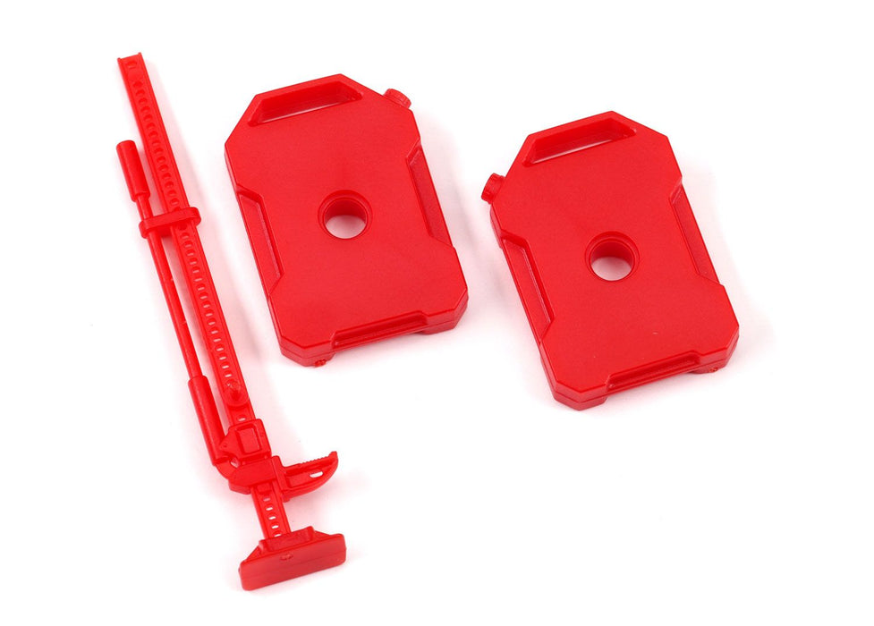 9721 Fuel canisters (left & right)/ jack (red) (fits #9712 body)