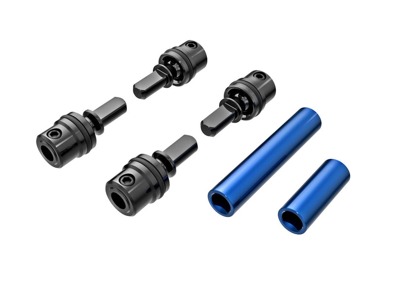 9751-Blue Driveshafts, Center, Male (Steel) (4)/ Driveshafts, Center, Female (Front & Rear) (Blue)