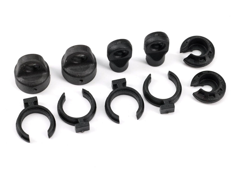 9762A Shock Cap (2)/ Spring Perch(2)/ Rod End(2)/Spring Preload Spacer (4)
