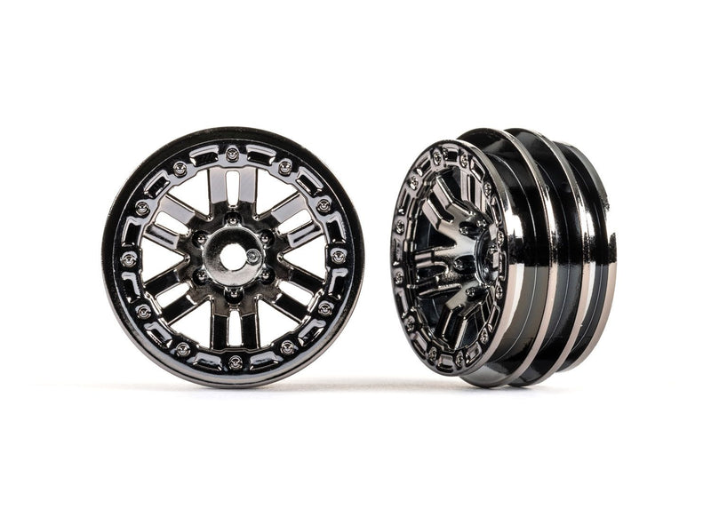 9768-BLKCR Wheels, 1.0'' (Black Chrome) (2)