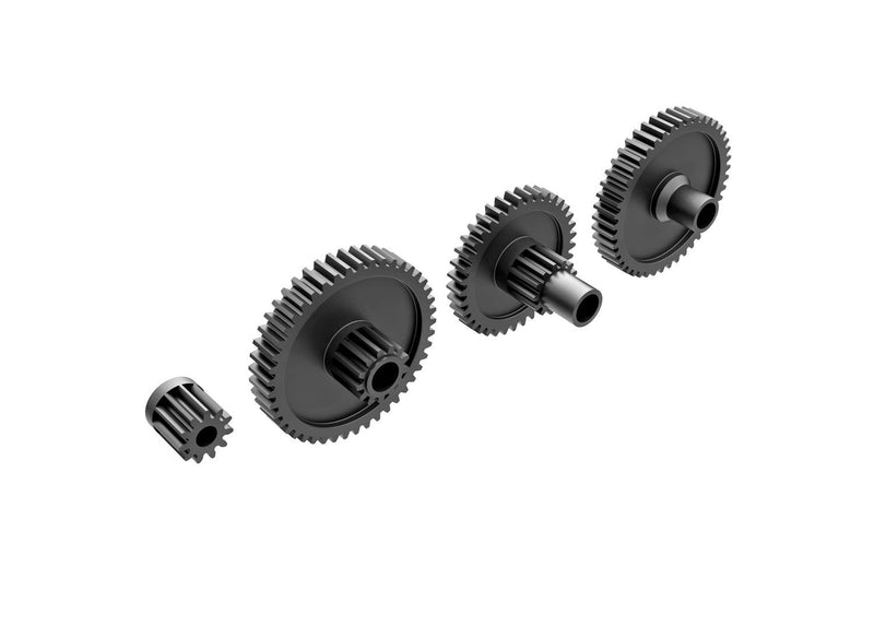 9776R Traxxas Gear Set, Transmission, Low Range (Crawl) (40.3:1 Reduction Ratio) Pinion Gear, 11-Tooth