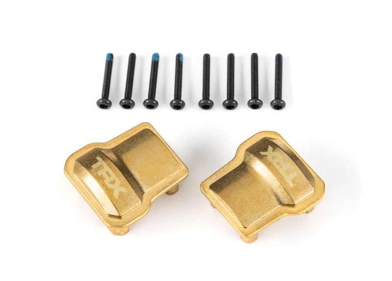 9787 Traxxas Axle Cover Brass (2) 1.6mmx12mm with Threadlock