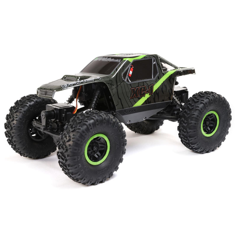 AXI00003T1 AX24 XC-1 4WS 1/24 Scale Mini Crawler RTR GREEN