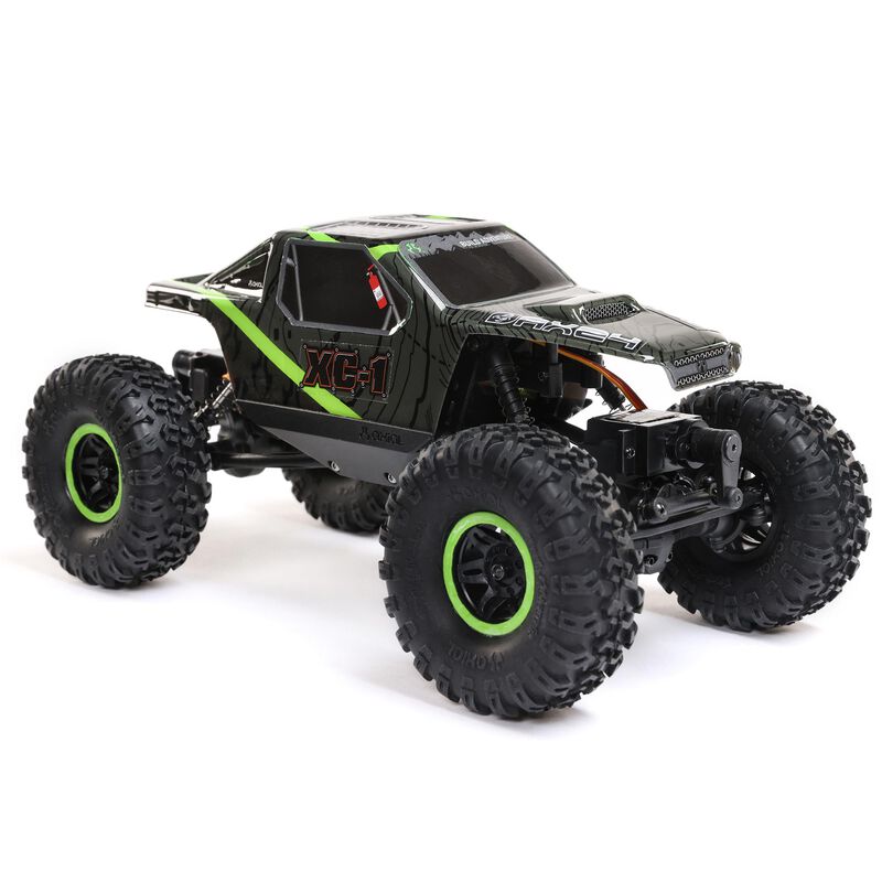 AXI00003T1 AX24 XC-1 4WS 1/24 Scale Mini Crawler RTR GREEN